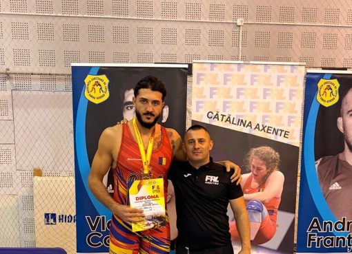 Alexandru Beșliu a cucerit medalia de bronz la Campionatul Național de Seniori – Reșița, la categoria 97 kg!
