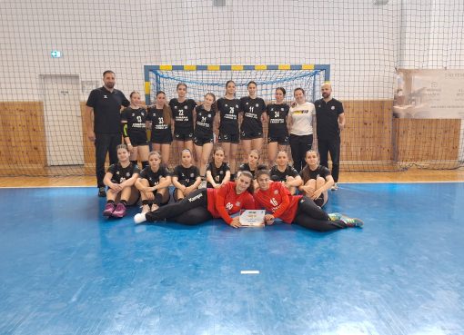 Junioarele 3 CSM Târgu Jiu, locul 7 la nivel național! Gorjencele au încheiat cu o victorie Turneul Final, contra Rapid București, scor 31-27