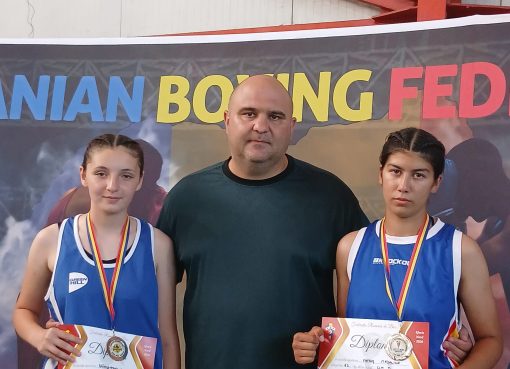 Pugilistele Mădălina Matraș și Andrada Brîncoveanu, vicecampioane naționale de junioare!