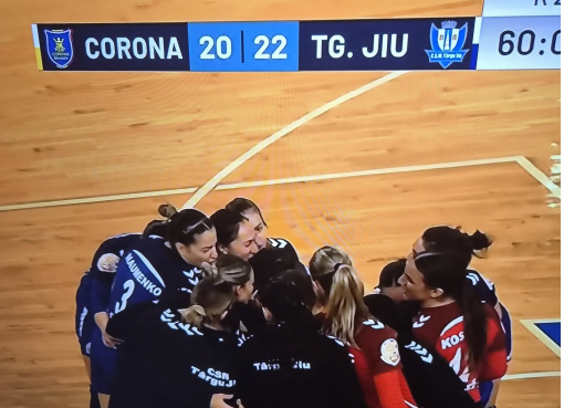 CSM Târgu Jiu o răpune pe Corona la ea acasă! Corona Brașov – CSM Târgu Jiu 20-22. Andrieș: ”Este o victorie imensă pentru noi”